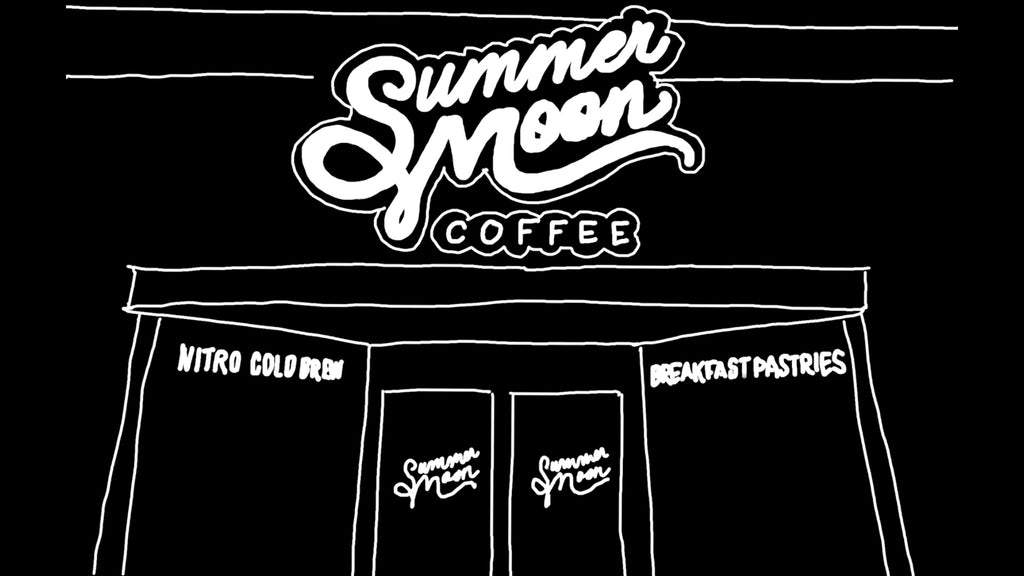 Summer moon coffee shop drawn by nowhere coffee club