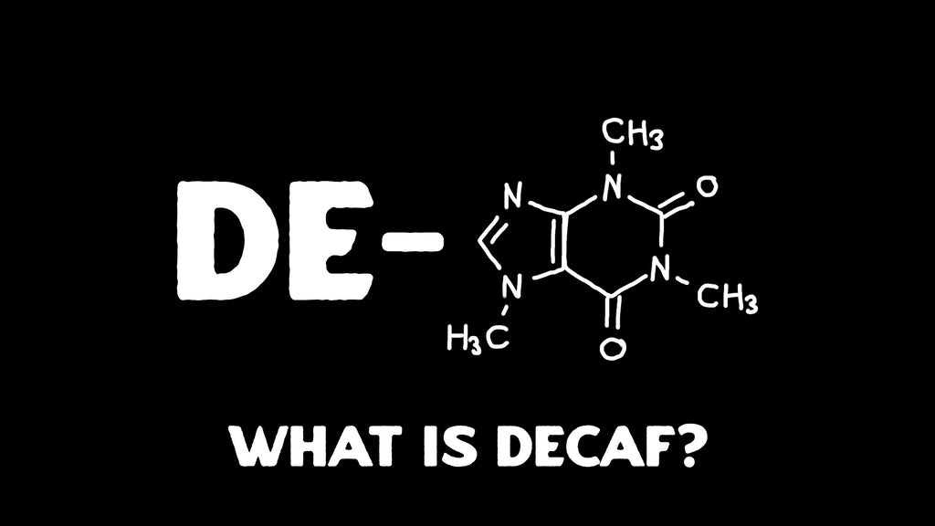 What is decaf coffee?